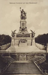 Nationaldenkmal, Denkmal zur Erinnerung an die Vereinigung Deutschlands, Rüdesheim am Rhein, Hessen