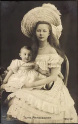 Königin Viktoria Luise als Tante der Prinzessinnen