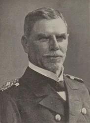Vizeadmiral Maximilian von Spee, Kommandant des Ostasiengeschwaders der deutschen Marine im Ersten Weltkrieg