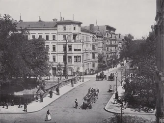Von der Heydt-Brücke und Bendler-Straße