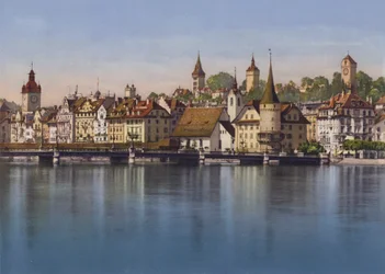 Alt-Luzern, Seebrücke und Musegg