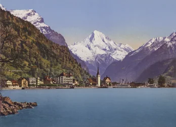 Flüelen und der Bristenstock 3074m