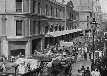 Billingsgate Market, City of London, ca. 1900 1911