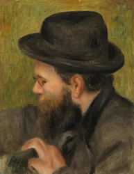 Bildnis des Herrn Bernard im Profil