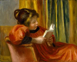 Lesendes Mädchen