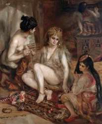Pariserinnen in algerischer Tracht (Harem)