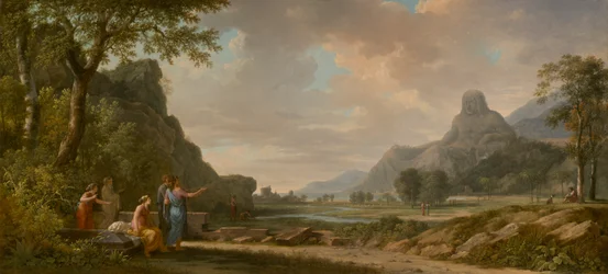 Berg Athos als Denkmal für Alexander den Großen geschnitzt