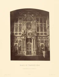 Palais de Tsarskoe-Selo, Ikonostase der Kapelle