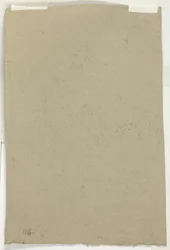 Skizze von Baumwipfeln und Figur