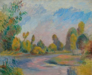 Am Flussufer, 1896