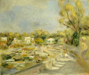 Landschaft von Cagnes