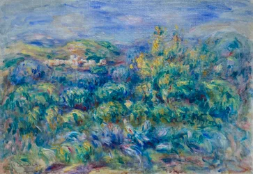 Landschaft von Cagnes