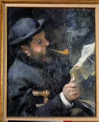 Claude Monet liest