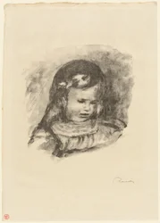 Claude Renoir, gesenkter Kopf