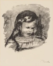 Claude Renoir, der Kopf gesenkt (Claude Renoir, la tête baissée)