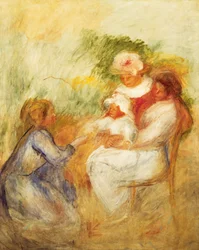 Familie, ca. 1896