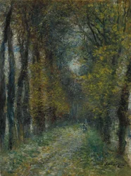 Lallée couverte, 1872