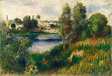 Landschaft bei Vétheuil, ca. 1890