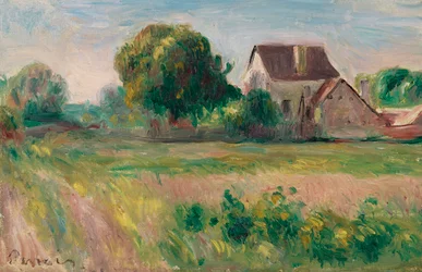 Häuser in Essoyes, ca. 1890