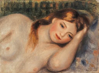 Nu Jeune fille couchée en buste, 1905