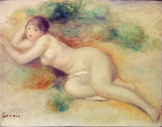 Nackte Figur eines Mädchens, 1880-1889