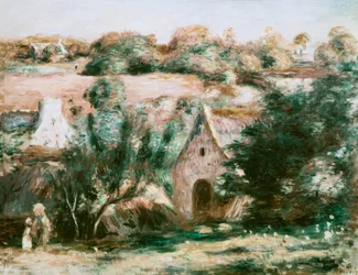 Landschaft der Bretagne