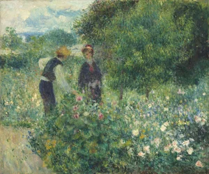 Blumen pflücken