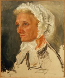 Porträt der Mutter von Renoir