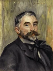 Porträt von Stéphane Mallarmé 1842-1898