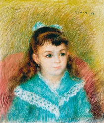 Porträt eines jungen Mädchens Elisabeth Maître, 1879