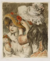 Die Hutnadel, ca. 1897