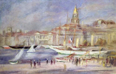 Der alte Hafen von Marseille, ca. 1912
