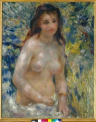Frauentorso in der Sonne