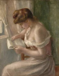 Lesende Frau, ca. 1895