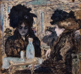 Im Café, ca. 1894