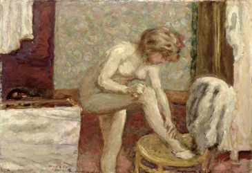 Im Waschraum, 1907