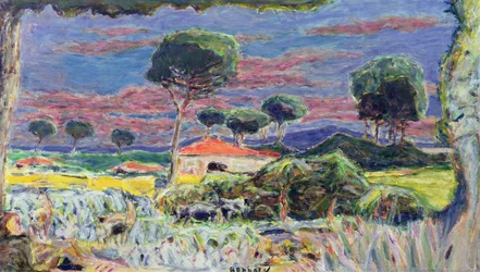 Landschaft am Mittag