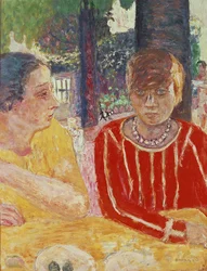 Porträt von Madame Reine Natanson und Marthe Bonnard, 1928
