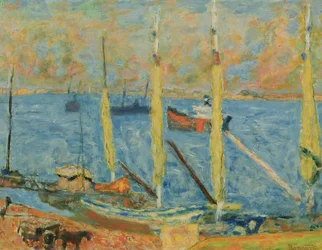 Der Hafen von St. Tropez, 1930