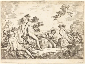 Die Toilette der Thetis