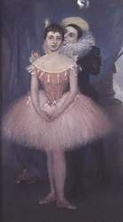 Pierrot und die Tänzerin