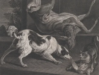 Hunde und Stillleben, 1778