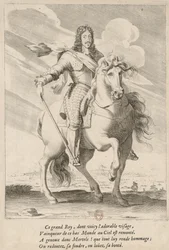 Reiterporträt von Ludwig XIII. von Frankreich