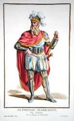 Alfonso V. (1396-1458), König von Aragon und Sizilien, aus 
