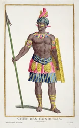 Häuptling der Honduraner, 1780