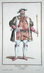 Heinrich VIII. (1491-1547) König von England (1509-47) aus 