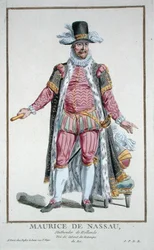 Prinz Moritz von Nassau (1567-1625) Statthalter der Niederländischen Republik aus 