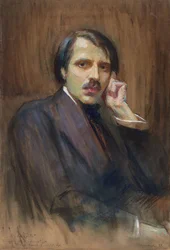 Porträt des Pianisten und Komponisten Alfred Cortot 1877-1962, 1911