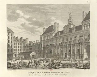 Angriff auf das Pariser Rathaus