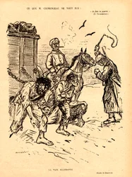 Illustration für das Magazin "Le Rire Rouge"